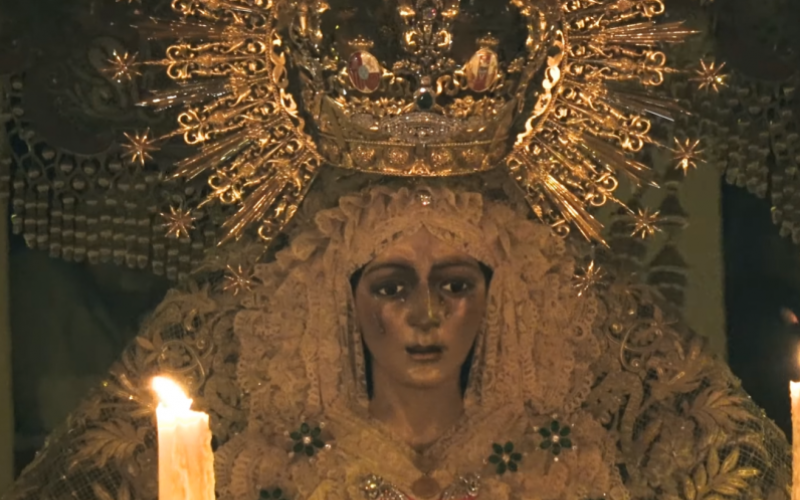 Imagen de la Macarena en Sevilla