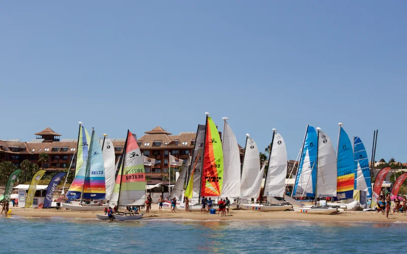 Catamaranes de la escuela Española de Vela