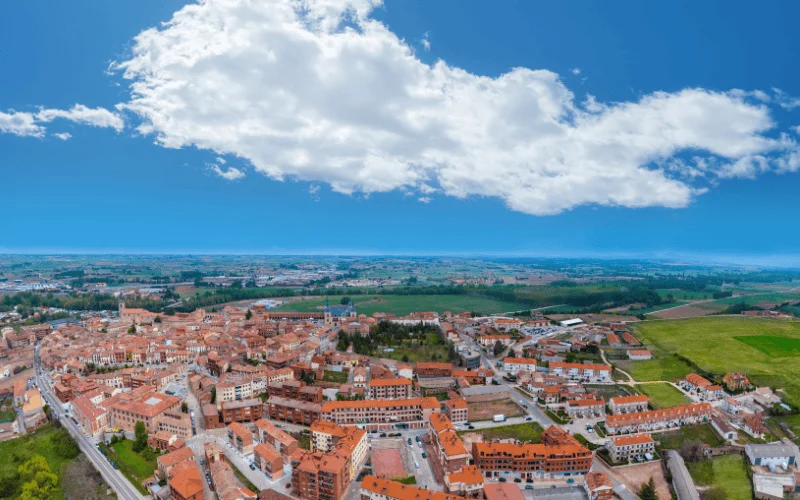 Vistas de Lerma en la provincia de Burgos