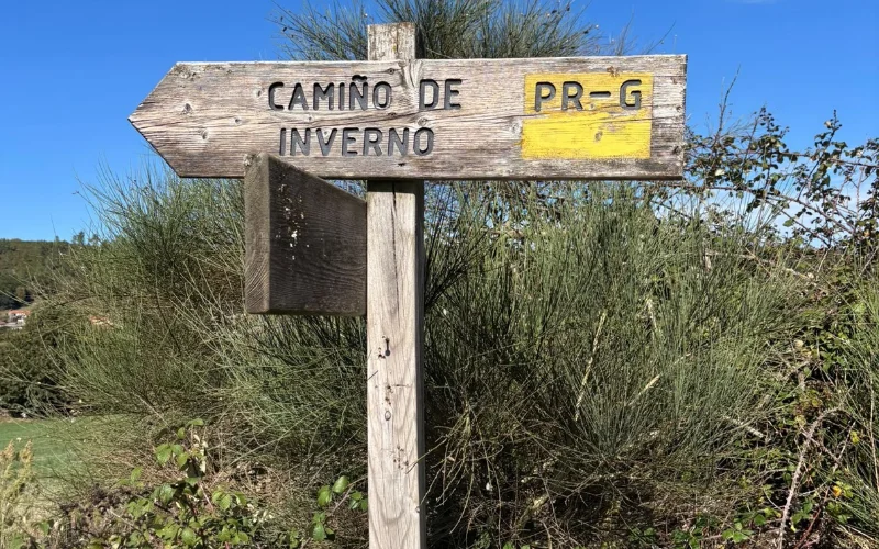Camino de Santiago desde Chantada a Santiago de Compostela