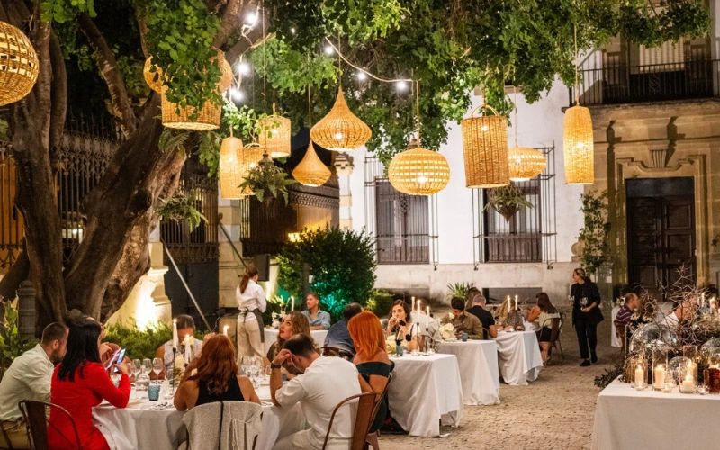 Evento en Casa Fundador Restaurante en Jerez