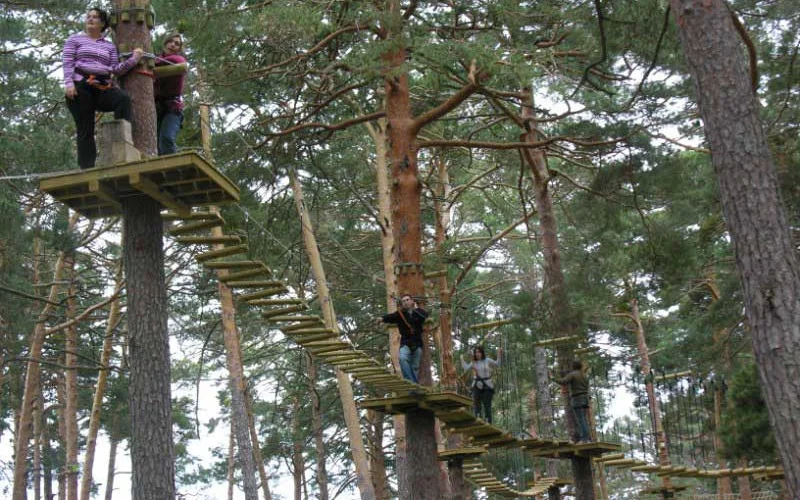 Parque Aventura en Soria Vinuesa