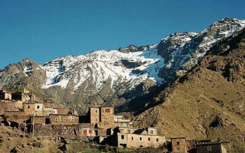 Magnífica vista de la excursion Asni Ouirgane 4x4