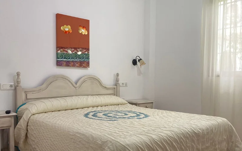 Habitación del hotel Fuente del Pino en Olvera