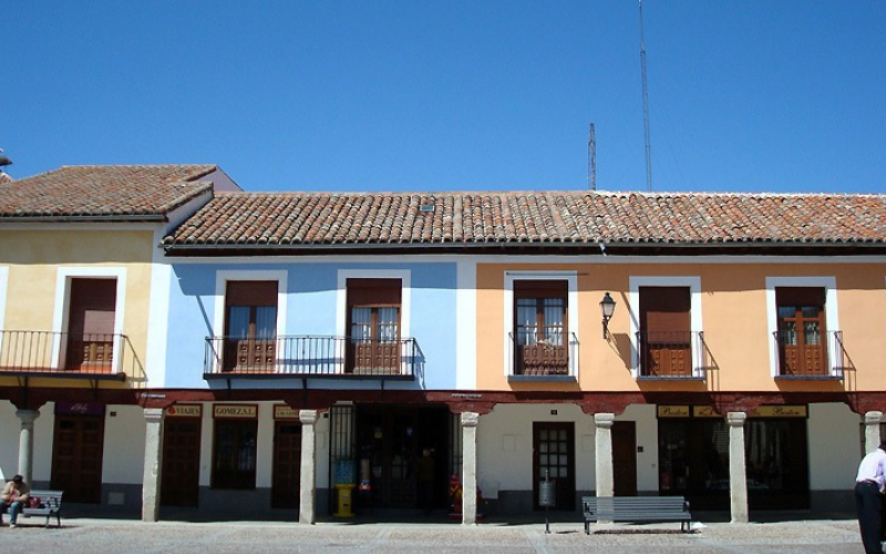 Vista de la plaza de Navalcarnero