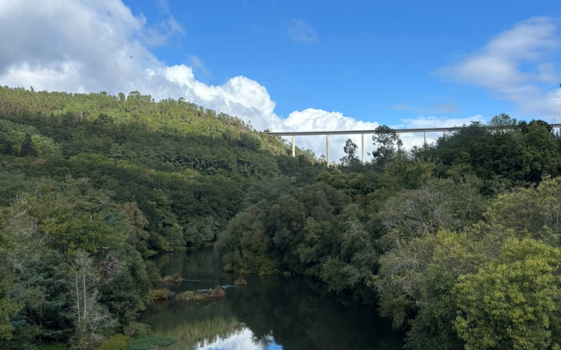 Puente en el Camino de Santiago desde Chantada