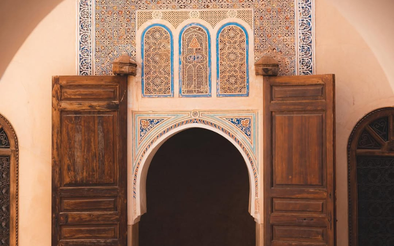 Edificio monumental en Marrakech