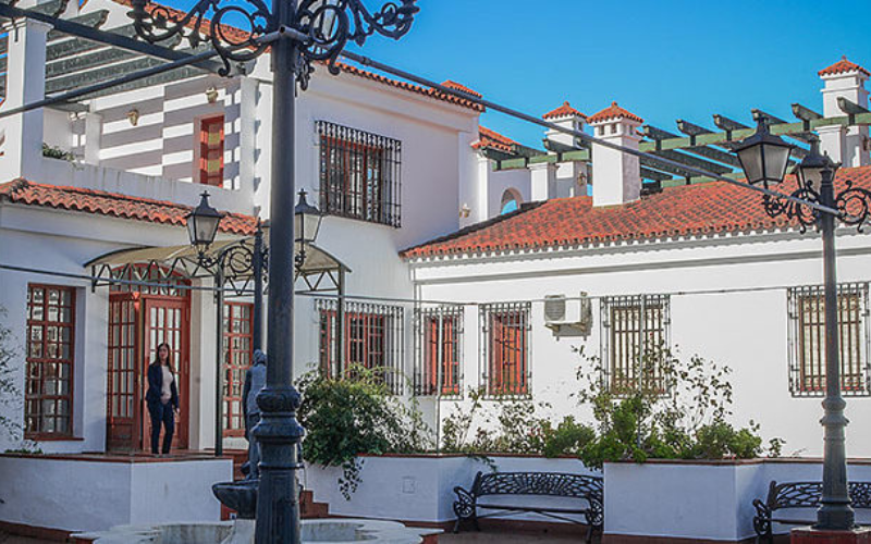 Imagen del hotel los castaños en Aracena