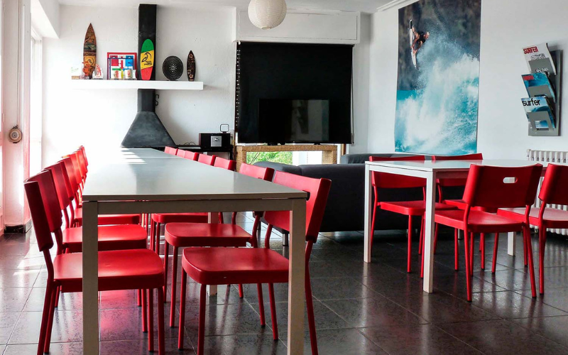 Habitación del surf camp adultos Suances