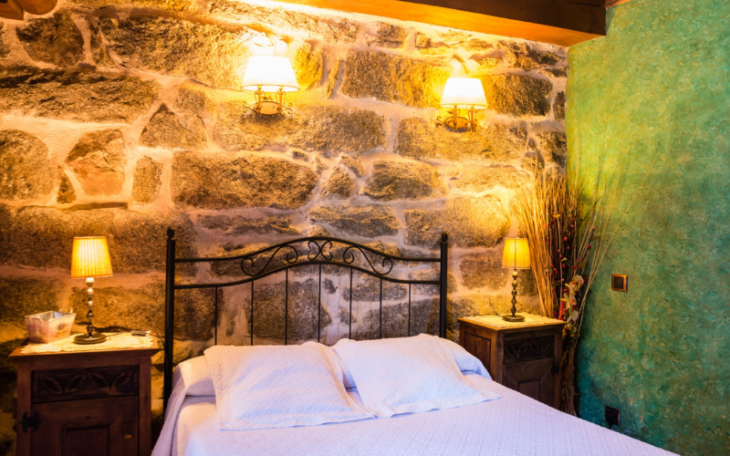 Vista de una habitación del Mirador del Alberche en Navaluenga