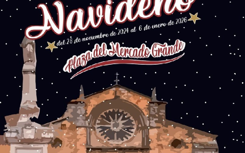 Pista de hielo Plaza del Mercado Grande en Avila