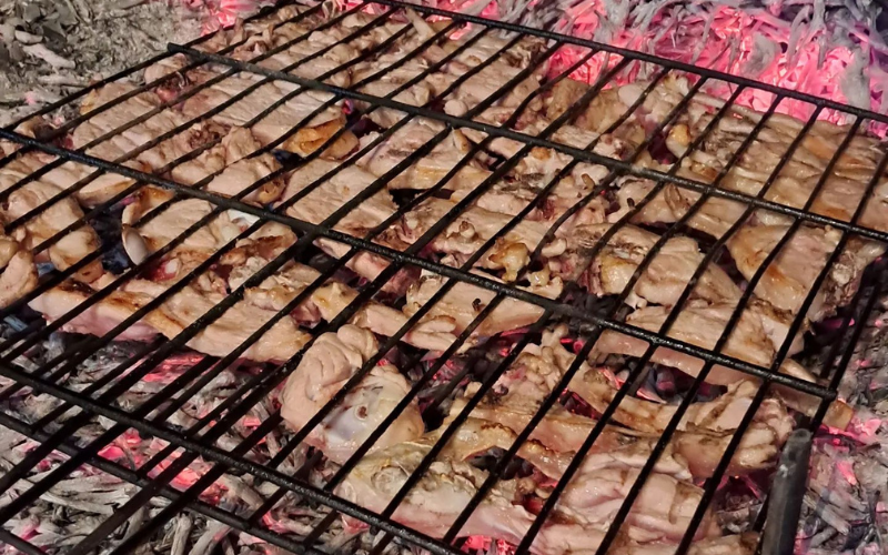 Chuletillas en bodega de Moradillo de Ro