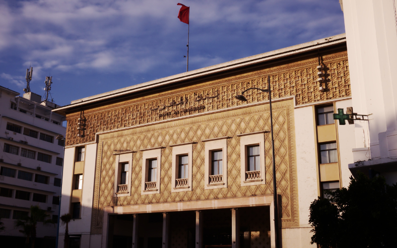 Edificios en Casablanca en Marruecos