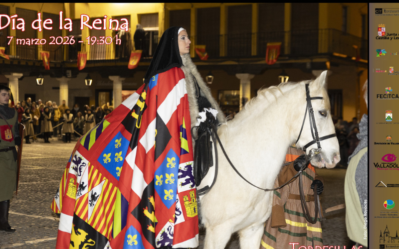 Recreación llegada Reina Juana a Tordesillas