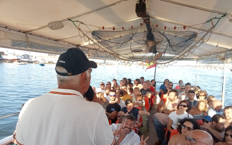 Paseo en barco Isla Cristina