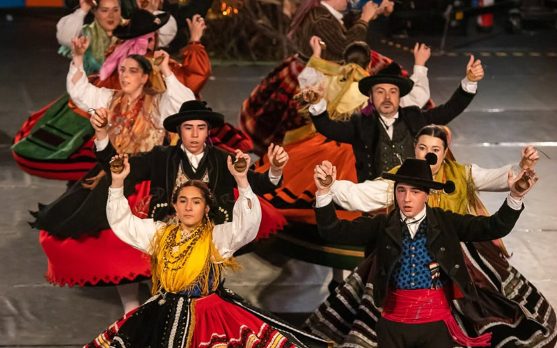 Detalle de romería en la Ribera del Duero Burgalesa